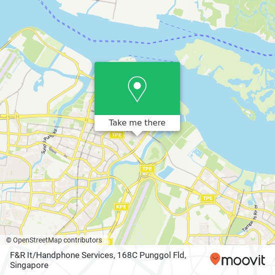 F&R It / Handphone Services, 168C Punggol Fld地图