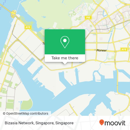 Bizasia Network, Singapore map