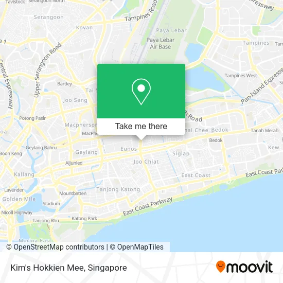 Kim's Hokkien Mee map