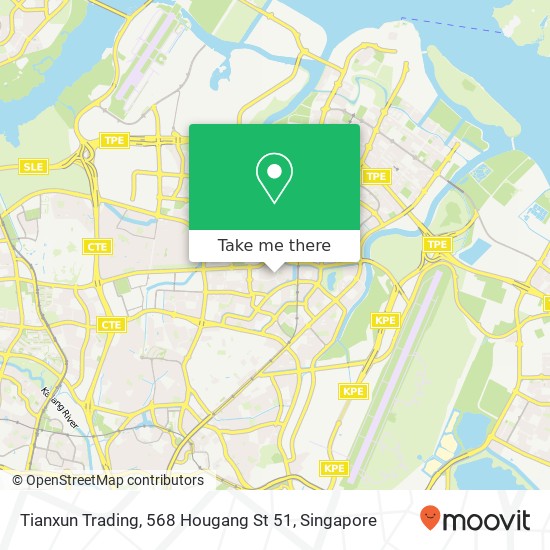 Tianxun Trading, 568 Hougang St 51 map