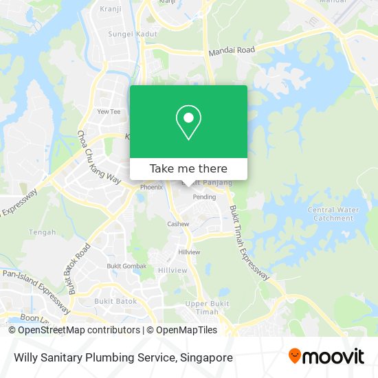 Willy Sanitary Plumbing Service map