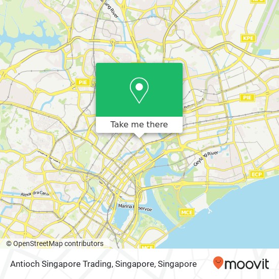 Antioch Singapore Trading, Singapore map