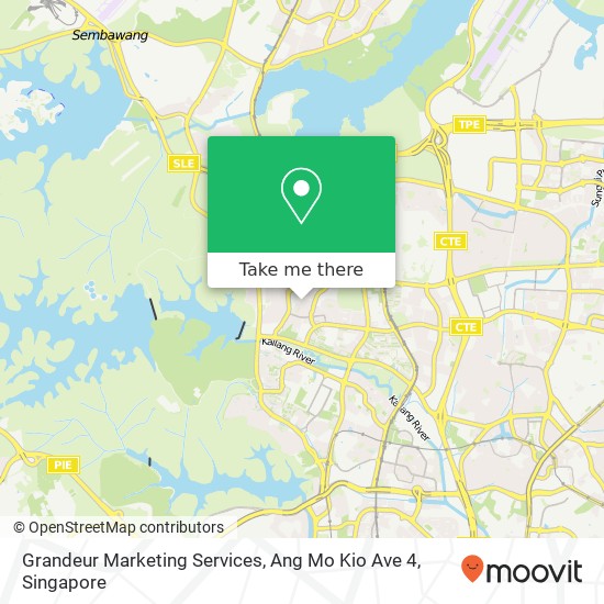 Grandeur Marketing Services, Ang Mo Kio Ave 4 map