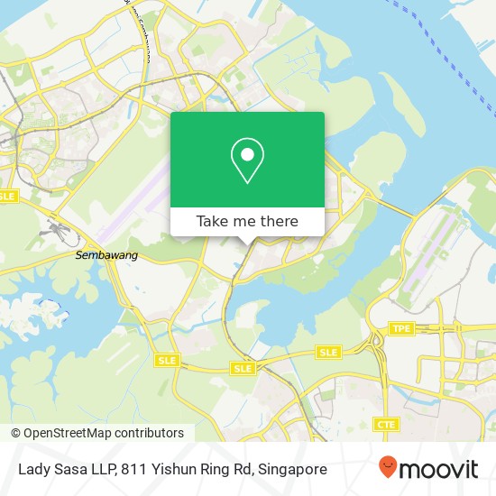 Lady Sasa LLP, 811 Yishun Ring Rd地图