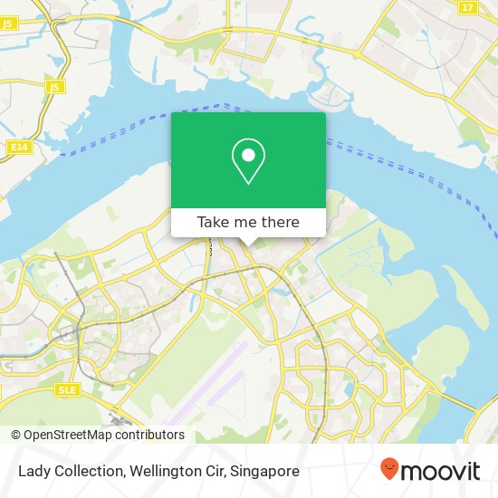 Lady Collection, Wellington Cir map