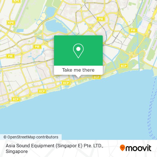 Asia Sound Equipment (Singapor E) Pte. LTD.地图