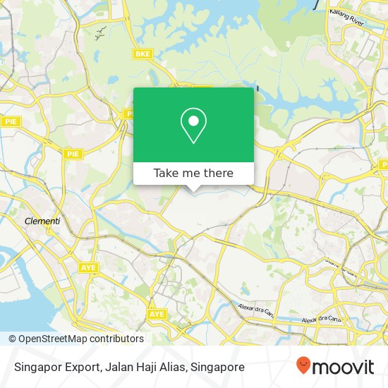 Singapor Export, Jalan Haji Alias map