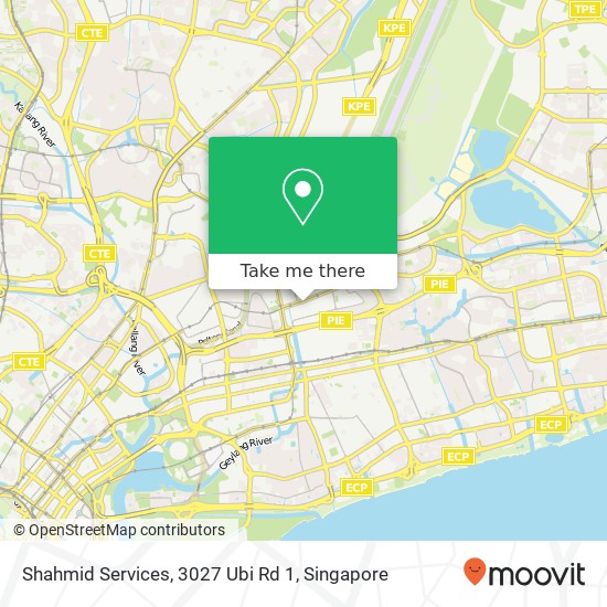 Shahmid Services, 3027 Ubi Rd 1地图