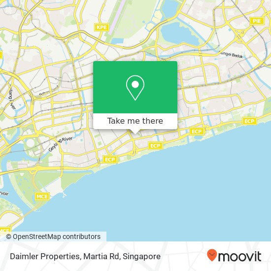 Daimler Properties, Martia Rd map