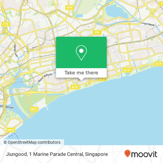 Jiungood, 1 Marine Parade Central map