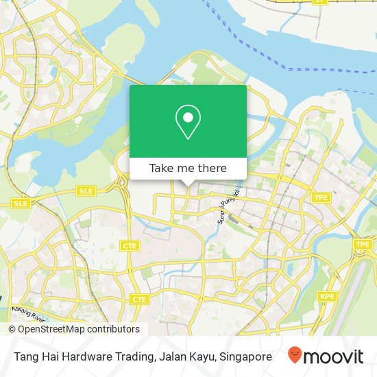 Tang Hai Hardware Trading, Jalan Kayu地图