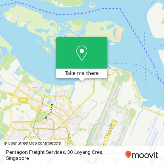 Pentagon Freight Services, 30 Loyang Cres map