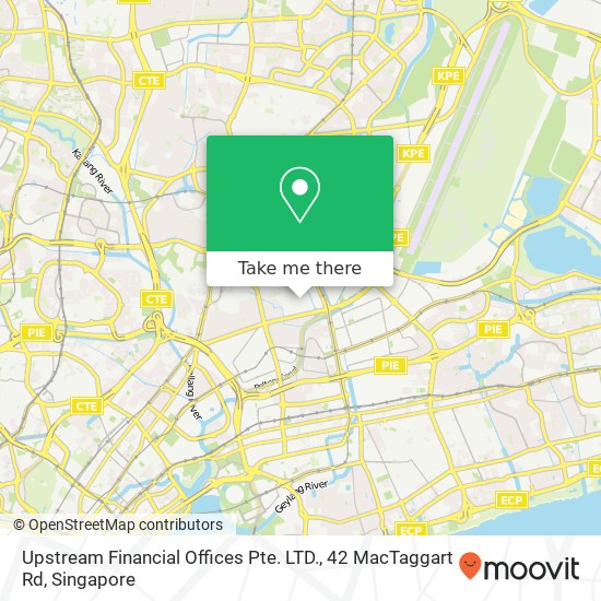 Upstream Financial Offices Pte. LTD., 42 MacTaggart Rd map