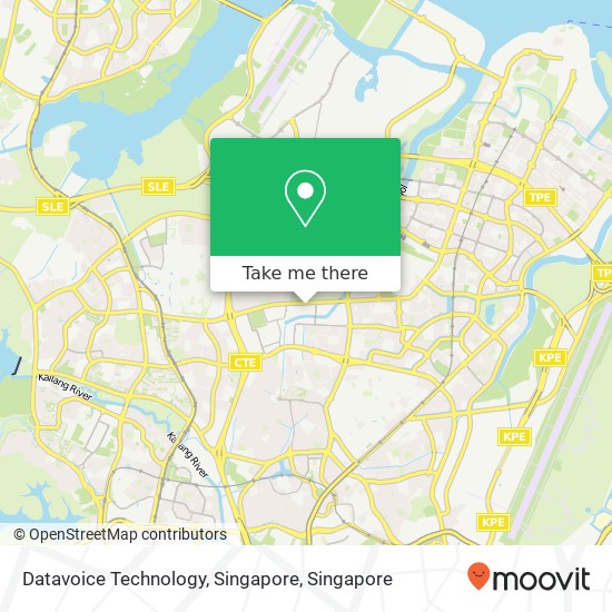 Datavoice Technology, Singapore map