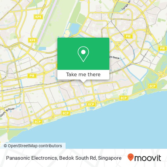 Panasonic Electronics, Bedok South Rd map