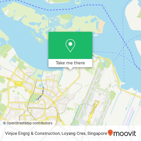 Vinjoe Engrg & Construction, Loyang Cres map