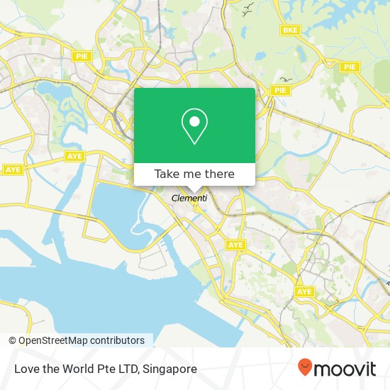 Love the World Pte LTD地图