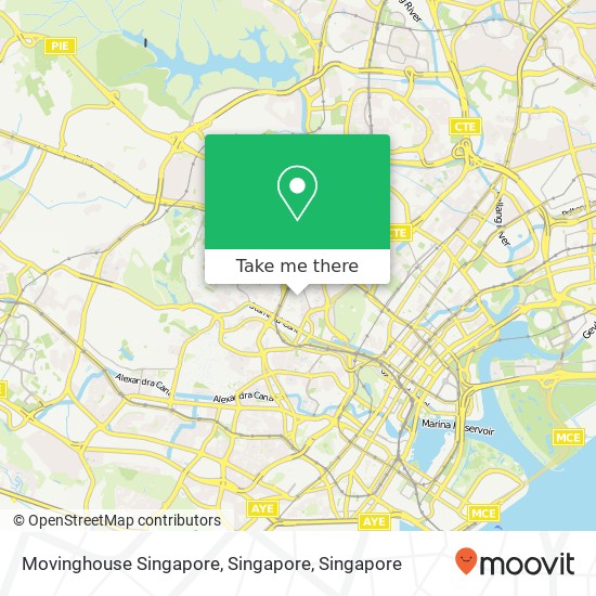 Movinghouse Singapore, Singapore map