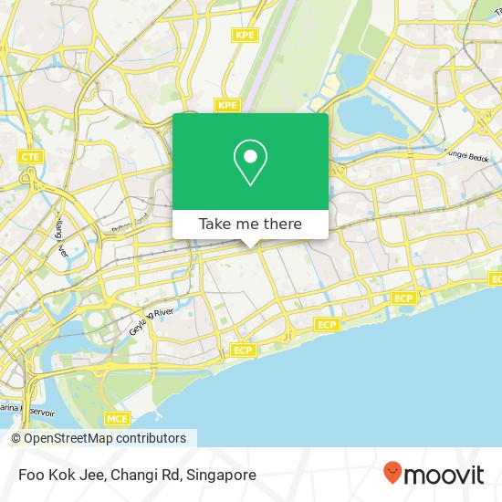 Foo Kok Jee, Changi Rd map