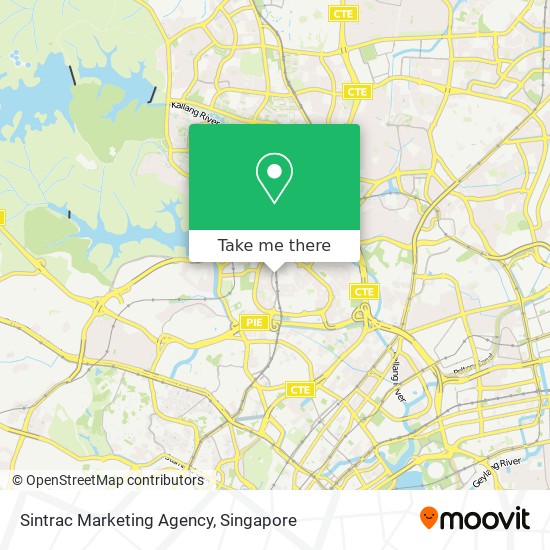 Sintrac Marketing Agency map