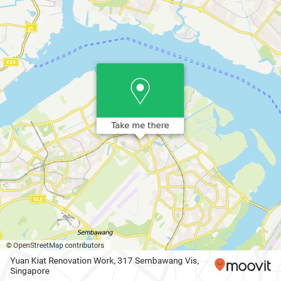 Yuan Kiat Renovation Work, 317 Sembawang Vis地图