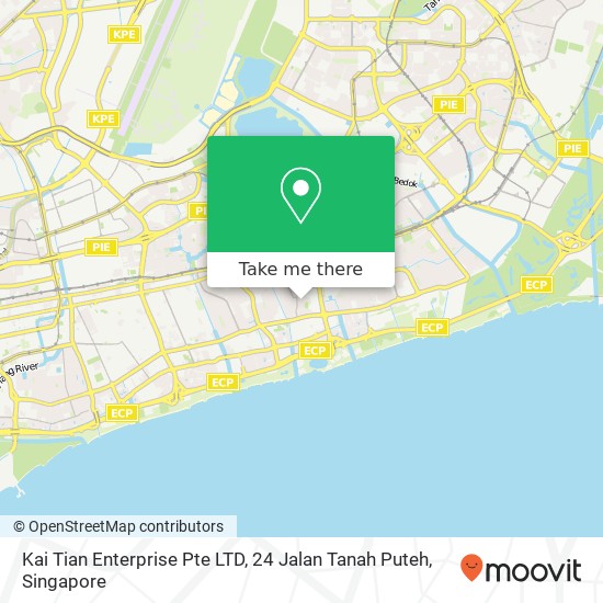 Kai Tian Enterprise Pte LTD, 24 Jalan Tanah Puteh map