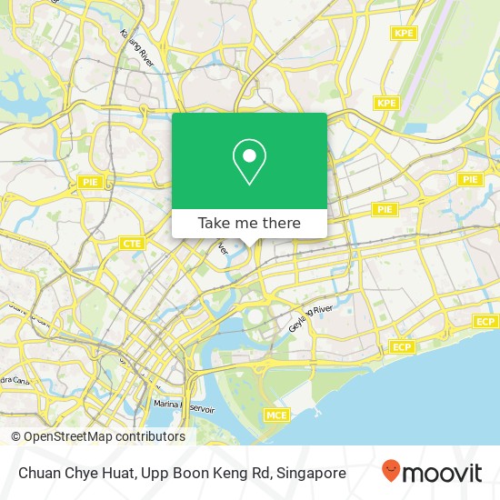 Chuan Chye Huat, Upp Boon Keng Rd地图