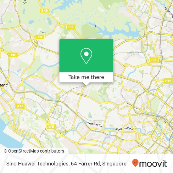 Sino Huawei Technologies, 64 Farrer Rd map