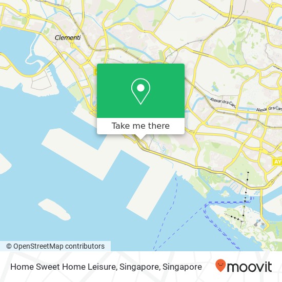 Home Sweet Home Leisure, Singapore map