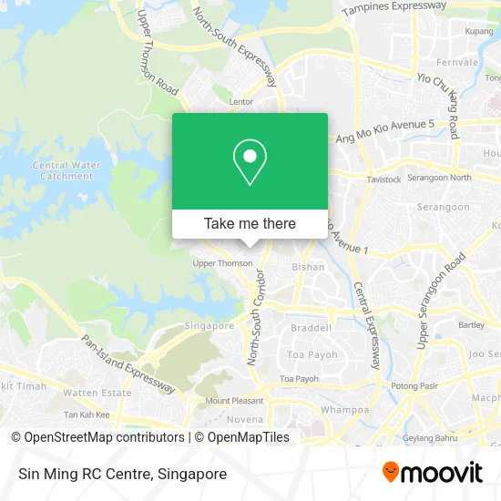 Sin Ming RC Centre地图