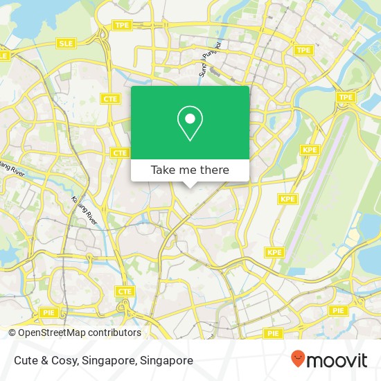 Cute & Cosy, Singapore地图