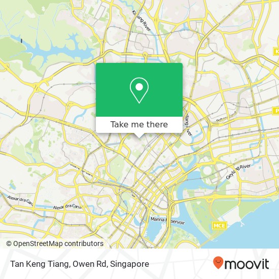 Tan Keng Tiang, Owen Rd map