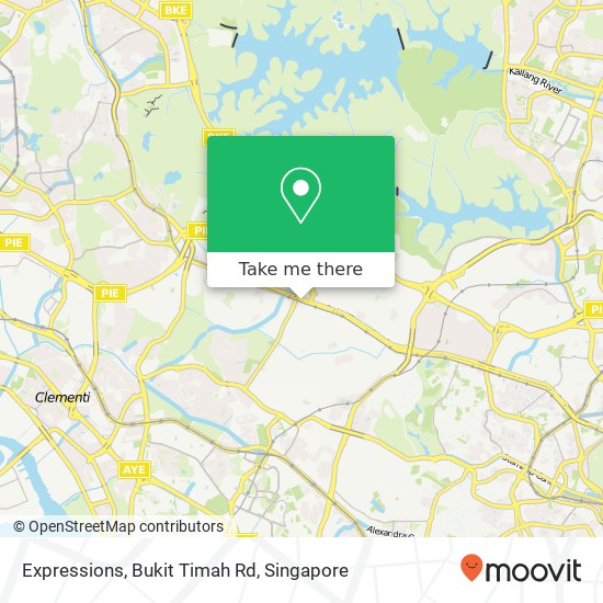 Expressions, Bukit Timah Rd map