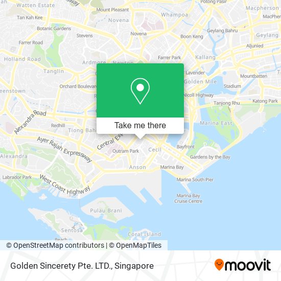 Golden Sincerety Pte. LTD. map