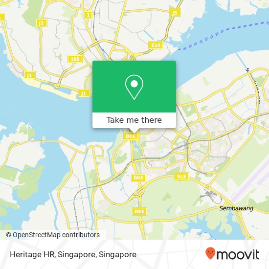 Heritage HR, Singapore map
