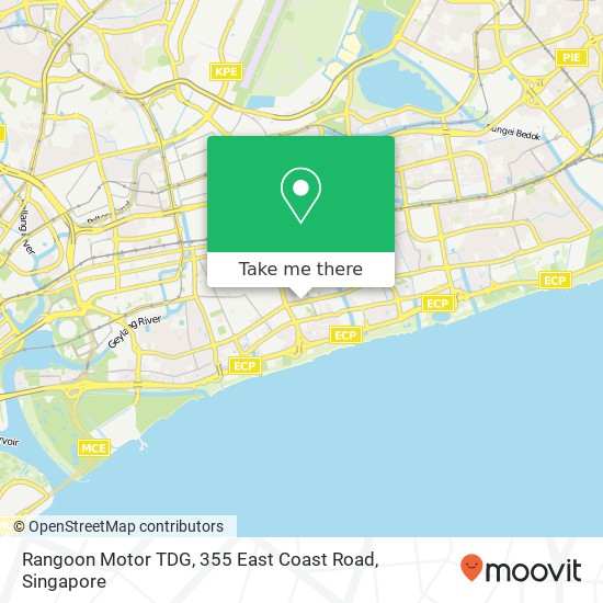 Rangoon Motor TDG, 355 East Coast Road地图