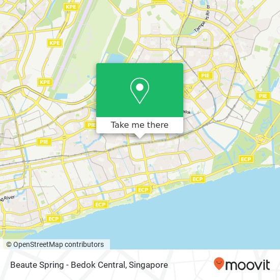 Beaute Spring - Bedok Central地图