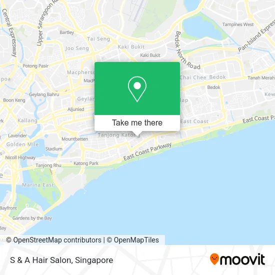 S & A Hair Salon地图