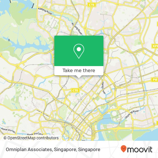 Omniplan Associates, Singapore map