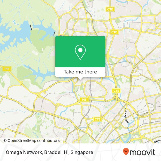 Omega Network, Braddell Hl地图