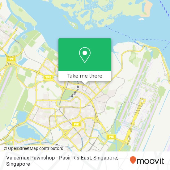 Valuemax Pawnshop - Pasir Ris East, Singapore地图