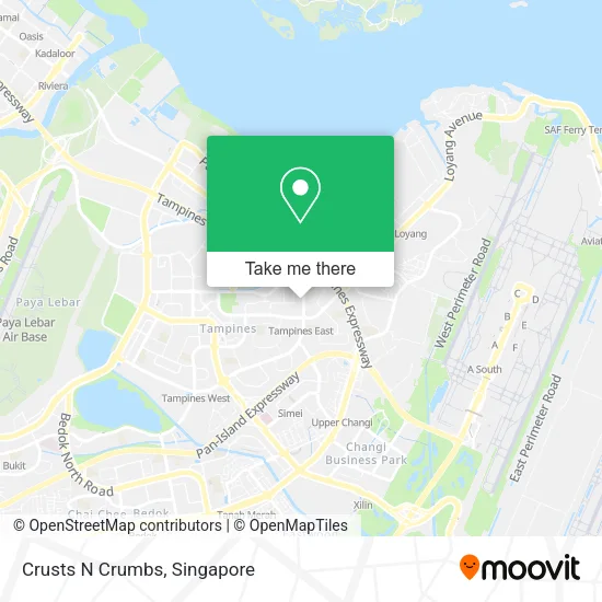 Crusts N Crumbs map