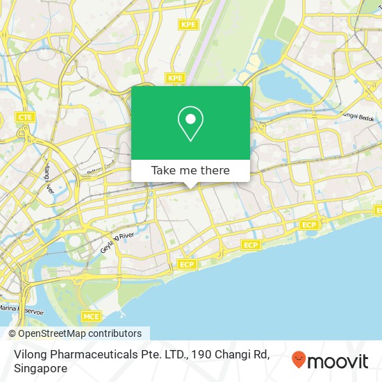 Vilong Pharmaceuticals Pte. LTD., 190 Changi Rd地图