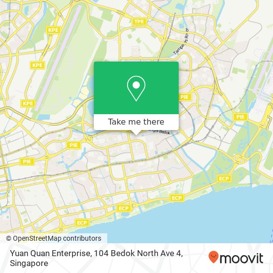 Yuan Quan Enterprise, 104 Bedok North Ave 4地图