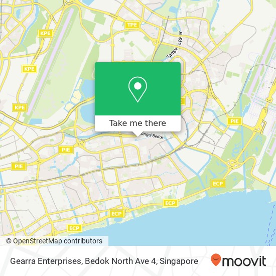 Gearra Enterprises, Bedok North Ave 4 map