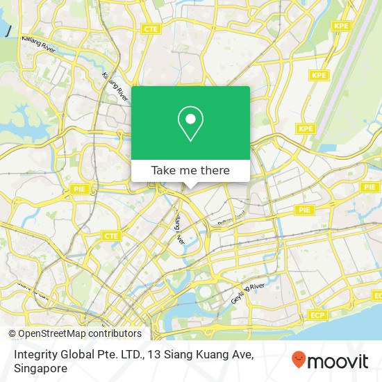 Integrity Global Pte. LTD., 13 Siang Kuang Ave地图