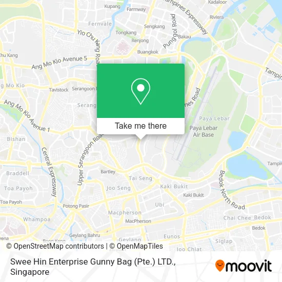 Swee Hin Enterprise Gunny Bag (Pte.) LTD.地图