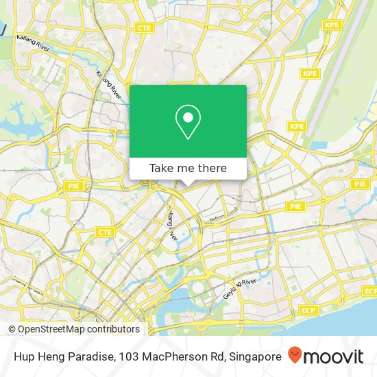 Hup Heng Paradise, 103 MacPherson Rd map