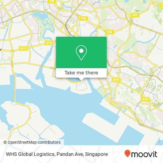 WHS Global Logistics, Pandan Ave地图