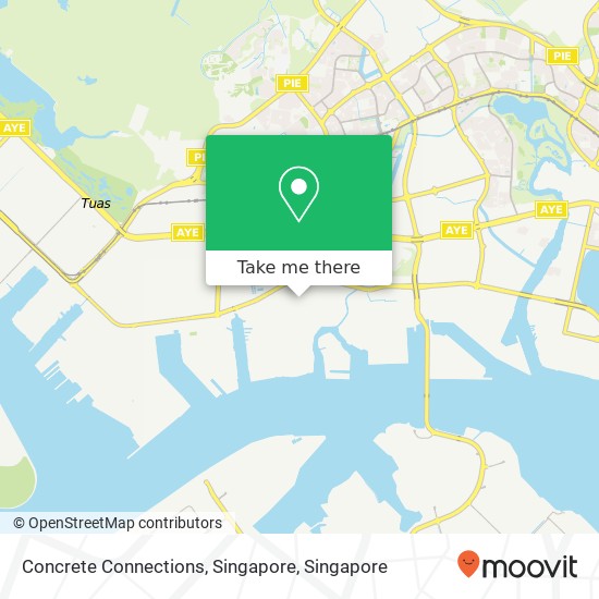 Concrete Connections, Singapore map